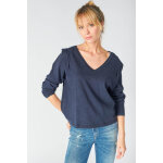 Pull lilly bleu marine en viscose