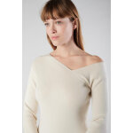 Pull lina blanc en viscose