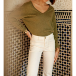 Pull maddly kaki en lin
