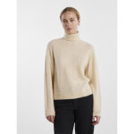 Pull en maille blanc lila