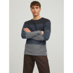 Pull en maille col rond manches longues bleu marine ryan Pull en maille col rond manches longues bleu marine ryan