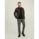 Pull en maille col rond manches longues noir toby Pull en maille col rond manches longues noir toby