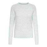Pull en maille col rond col rond vert clair esme Pull en maille col rond col rond vert clair esme