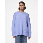Pull en maille manches longues bleu leah