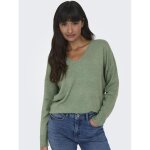 Pull  maille manches longues vert bea