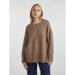 Pull en maille marron bea