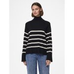 Pull en maille sia en viscose noir Pull en maille sia en viscose noir