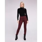Pull manches longues 5 boutons noir