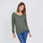 Pull manches longues col v malo Pull manches longues col v malo