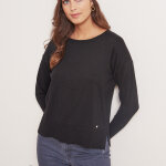 Pull col rond noir Pull col rond noir
