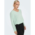 Pull - over vert avec col en v pour femme