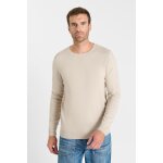 Pull ramux beige ben en coton