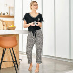 Pyjama adulte s noir mayalong