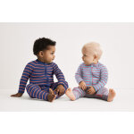 Pyjama cotel gris en coton