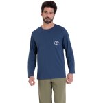 Pyjama long col rond homme easy coton athena multicolore Pyjama long col rond homme easy coton athena multicolore