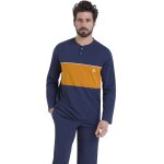 Pyjama long homme chic athena en coton Pyjama long homme chic athena en coton