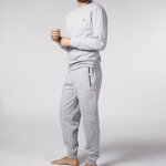 Pyjama long homme en coton - gris chin - dodo homewear