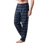 Pyjama long homme jersey / flanelle eminence vert en coton