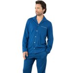 Pyjama long ouvert homme coton bio eminence bleu