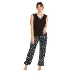 Pyjama noir impriale