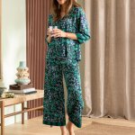Pyjama en polyester mysterieux - multicolore
