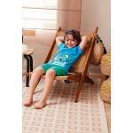 Pyjama short garon bleu / vert en coton