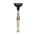 Rasoir  3 lames avec bandes lubrifiantes - gillette mach3 ivoire