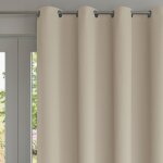 Rideau d'exterieur toile 135x240 beige