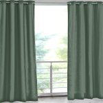 Rideau d'ext�rieur toile 135x240 vert kaki