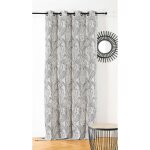 Rideau oeillet kerala gris