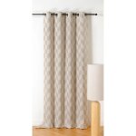 Rideau oeillet new york beige
