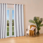 Rideau isolant kys140x260cm - bleu minral