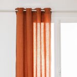 Rideau linah, lin, rose terracotta, 130x260 cm Rideau linah, lin, rose terracotta, 130x260 cm