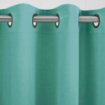 Rideau occultant double face effet mati�re florida vert