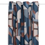 Rideau occultant elena bleu fonc� 135x260cm