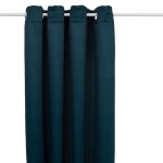 Rideau occultant odelie bleu egéen 135x240cm Rideau occultant odelie bleu egéen 135x240cm