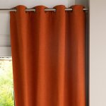 Rideau occultant rufus l140xh180 orange