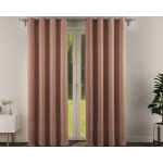 Rideau occultant thermique chin - rose