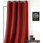 Rideau oeillet amsterdam rouge