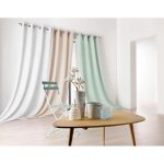 Rideau oeillet lin lave beige Rideau oeillet lin lave beige