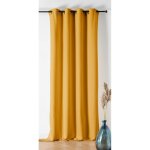 Rideau oeillet jaune mouton