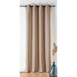Rideau oeillet mouton beige