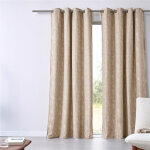 Rideau thermique margherite - beige