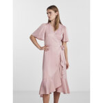 Robe cache - c?ur longue rose