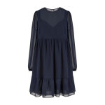 Robe courte femme bleu marine