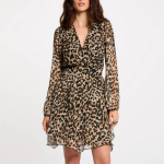 Robe courte femme léopard Robe courte femme léopard