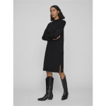 Robe courte en maille noir faye
