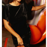 Robe courte rowan noire