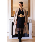 Robe croise manches 3 / 4 anya