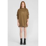 Robe droite fille adelgi marron lily en coton